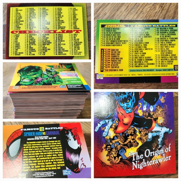 Marvel Other - 1993 Marvel Skybox 180 Card Collection!